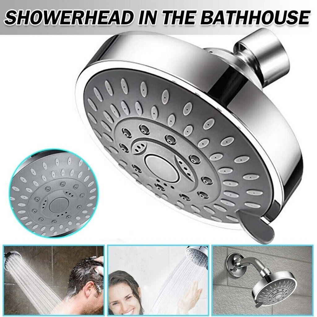 Shower Heads Handheld Spray High Pressure Adjustable Showerhead Top