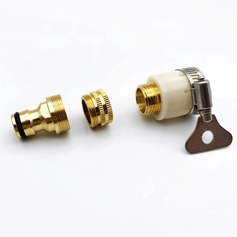 15-23mm Universal Hose Tap Adapters Faucet Tap Connector Garden Water