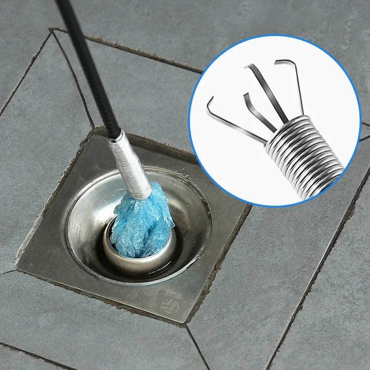 Kitchen Sink Cleaning Pipe Plunger and Sinks Sewer Toilet Unclogging