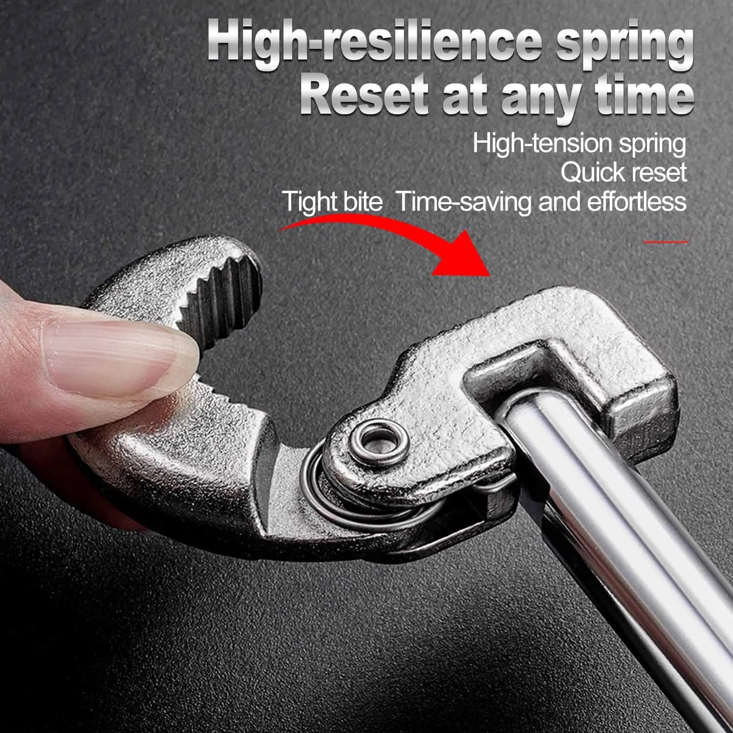 12inch Basin Wrench Sink Wrench for Fixing Back and Union Nuts