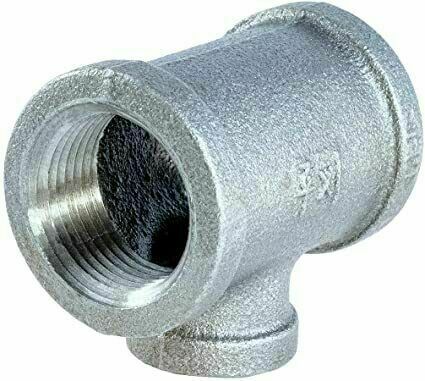 Galvanized Malleable Iron Pipe 3/4 Tee Pipe Fittings ~3615